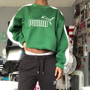 Puma cropped sweatshirt